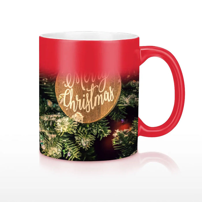 36pcs 11OZ Wholesale Blank Sublimation Magic Mug Hot Water Color Changing Mug Ceramic Cups as DIY Christmas Gift