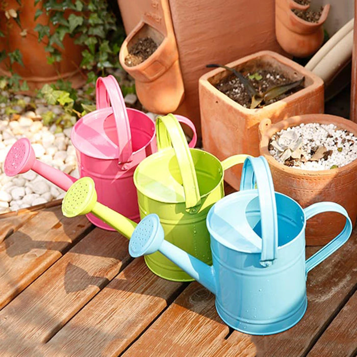 1.5L Iron Watering Can  Bonsai Plant Shower Tool Gardening Water Pot Sprinkled Kettle Garden Irrigation Spray Bottle