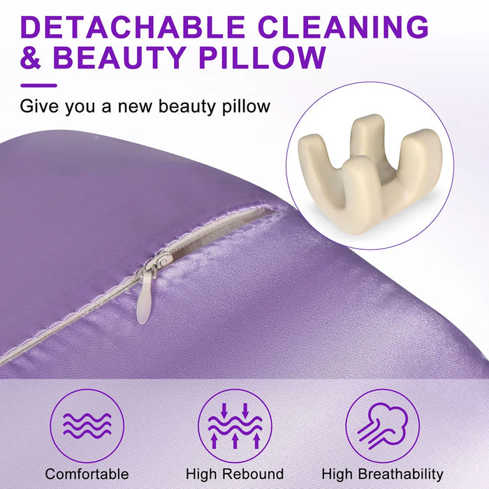 Face Pillow for Wrinkles Memory Foam Pillow Beauty Sleep Pillows Soft Anti-cervical Spine Resilience Wrinkles-aging Pillow