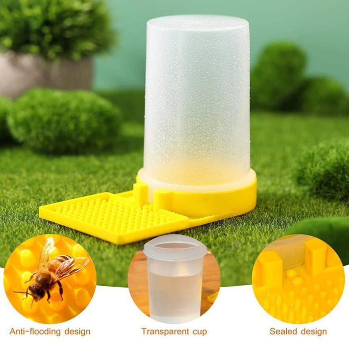 1-10pcs Bee Feeder Drinking Water Honey Bee Feeders Watering BeesSupplies Feeding Bee Drinker Beekeeping Equipment and Tools