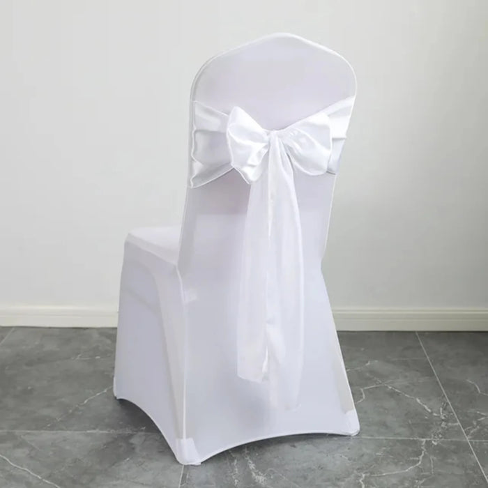 h these exquisite satin chair sashes in elegant sage green. Ideal for weddings, banquets, and parties, this pack of 10 luxurious