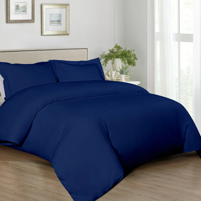 Ntbay 3-Piece Ultra Soft and Cozy Microfiber Duvet Cover Set (Not Include Comforter and pillow)