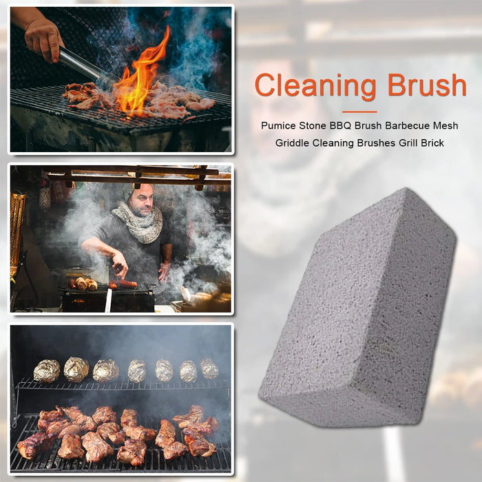 1-20PCS BBQ Grill Cleaning Brush Brick Block Barbecue Cleaning Stone Pumice Brick For Barbecue Rack Outdoor Kitchen BBQ Tools