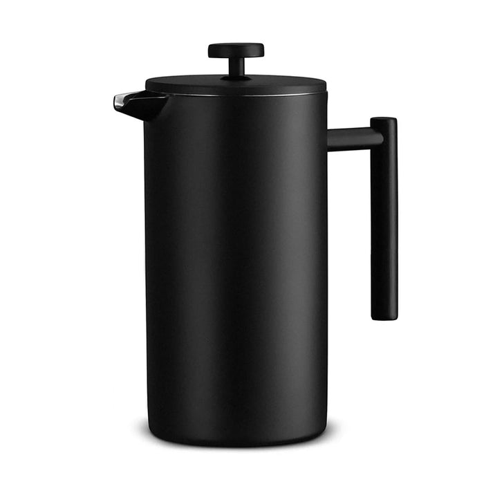 1000ML Coffee Maker Pot French Press Coffee Maker Stainless Steel Creed Coffee Stovetop Coffeeware Teaware Strainer &3 Filters