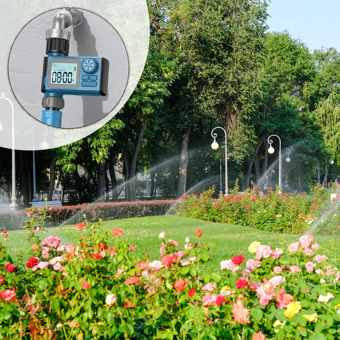 Automatic Sprinkler Timer Intelligent Irrigation Programmer Equipment Waterproof Digital Irrigation Timer for Lawns Yard