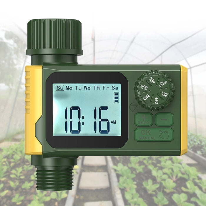 Automatic Sprinkler Timer Intelligent Irrigation Programmer Equipment Waterproof Digital Irrigation Timer for Lawns Yard