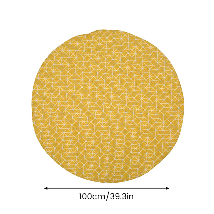 Round Tablecloth 47''/59''/39'' Washable Table Cloth Decorative Table Cover for Indoor and Outdoor Holiday Home Christmas