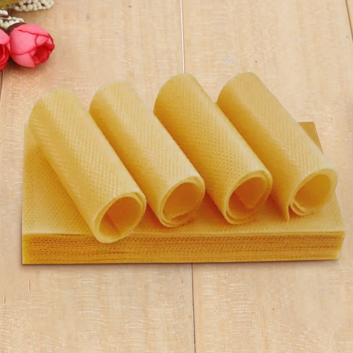 Natural Honeycomb Bee Wax Sheets Yellow Beekeeping Beeswax Flake Honeycomb Mold for Beekeeping/Candle Making/Furniture Polishing