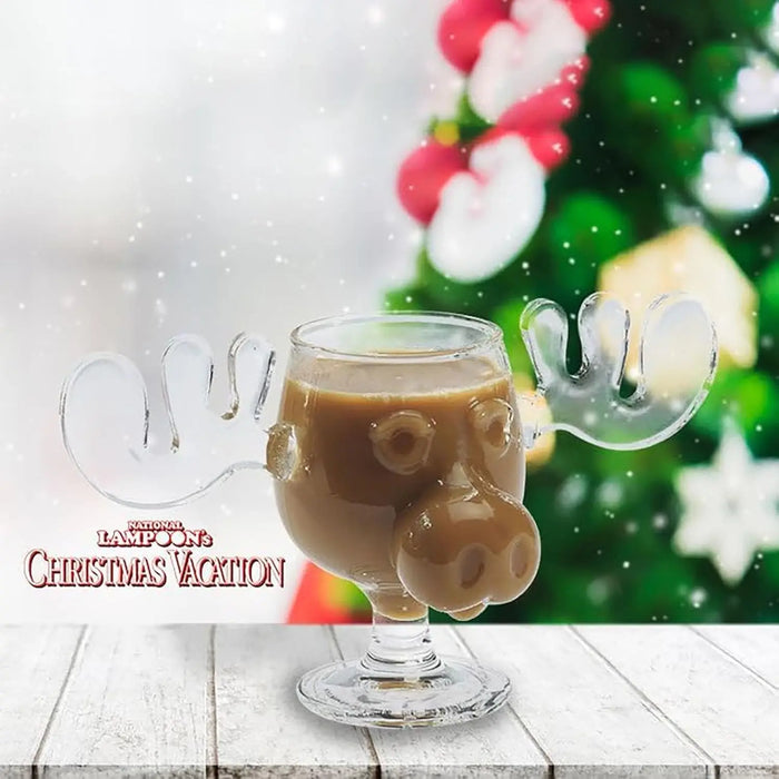 240ml Elk Wine Glass Cocktail Juice Cup Reindeer Mug Wine Beer Water Milk Whiskey Glasses Drinkware Shot Cups Christmas Gifts