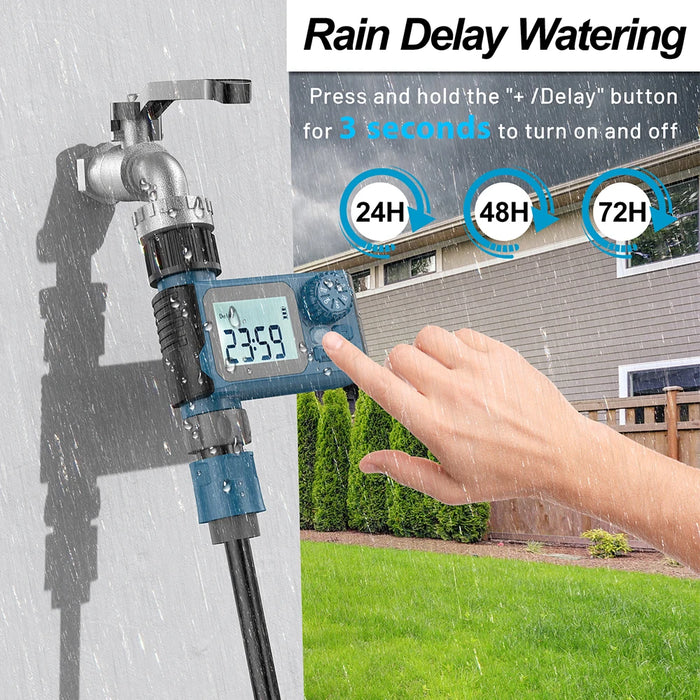 Automatic Sprinkler Timer Intelligent Irrigation Programmer Equipment Waterproof Digital Irrigation Timer for Lawns Yard