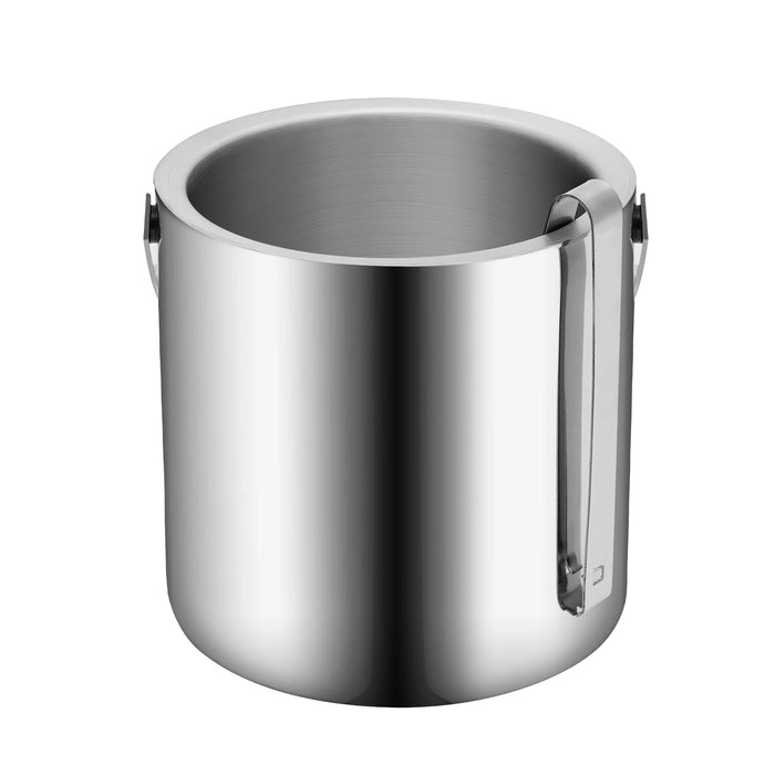 1.3L Ice Bucket Kit 304 Stainless Steel Insulated Beer Drink Keg Double-layer Beer Champagne Cooler KTV Barware Filter Clip