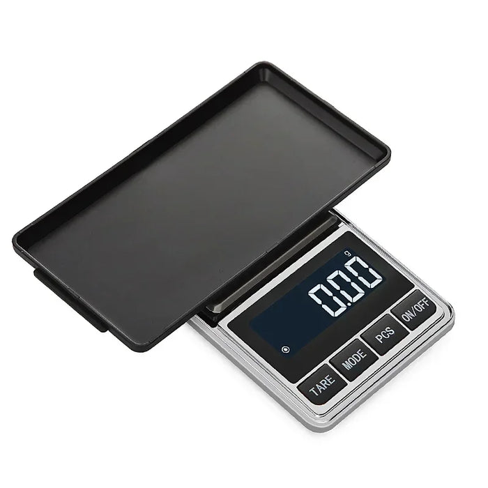 JJYY Mini Portable Electronic Jewelry Scale Gram Scale 0.01 Accuracy Gold Precision Mini Pocket Scale Kitchen Weights