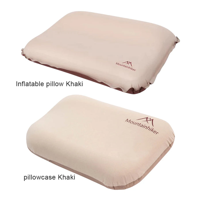 Camping Air Pillow High Rebound Compressible Travel Pillow Neck Protect Portable Self Inflating Pillow for Camping Travel Hiking