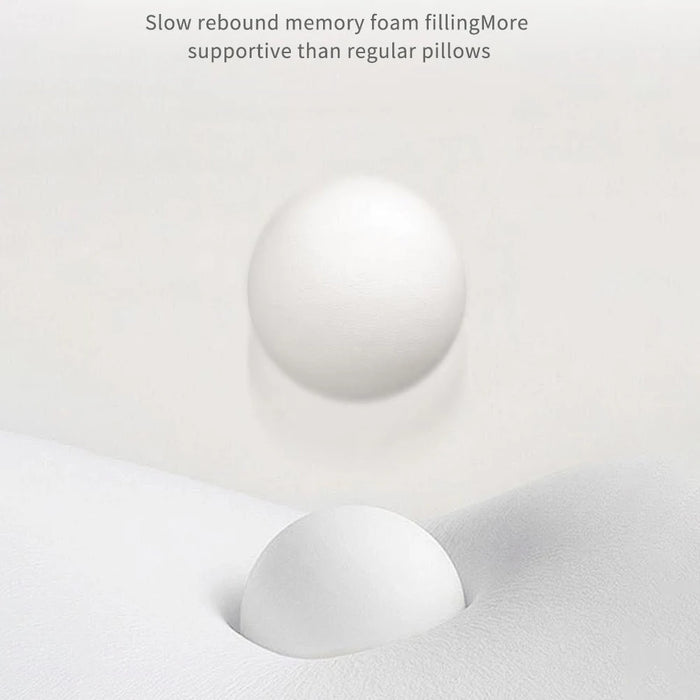 Ergonomic Slow Rebound Memory Foam Pillow Comfortable Butterfly Memory Neck Pillow Neck Protection Memory Foam Bedding Pillow