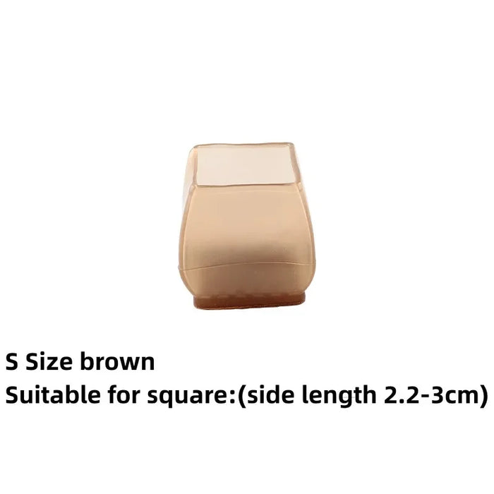 Silicone Chair Legs Non-Slip Pads  Sofa Feet Anti-noise Sock Cover Wood Floor From Scratches Protectors Mat