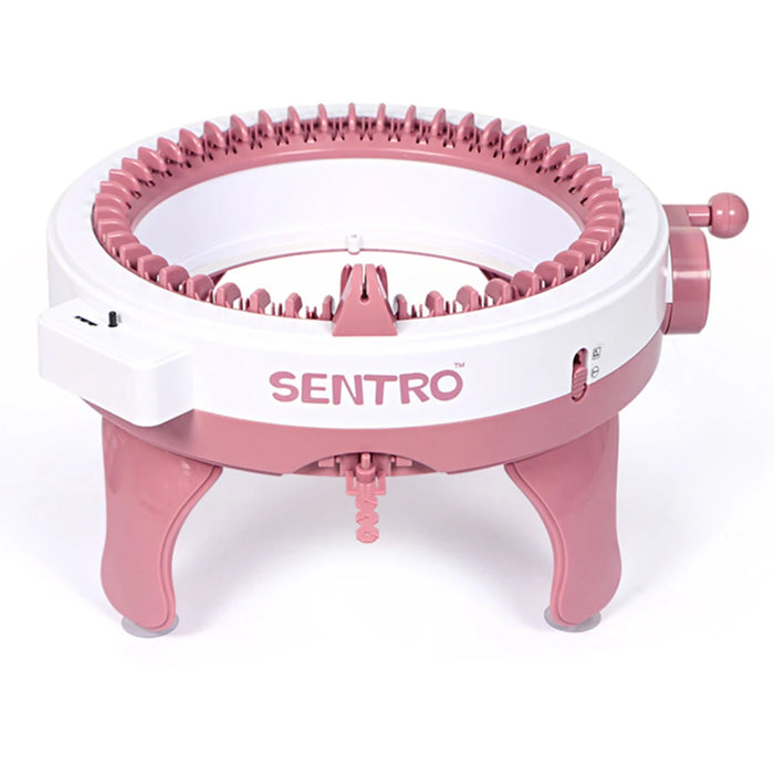 SENTRO 40/48Needle Knitting Machine-Fabric Creation-Dual Knit Loom Kit Stylish Hat,Scarves& Sock-Ideal DIY Gift for Craft Lovers