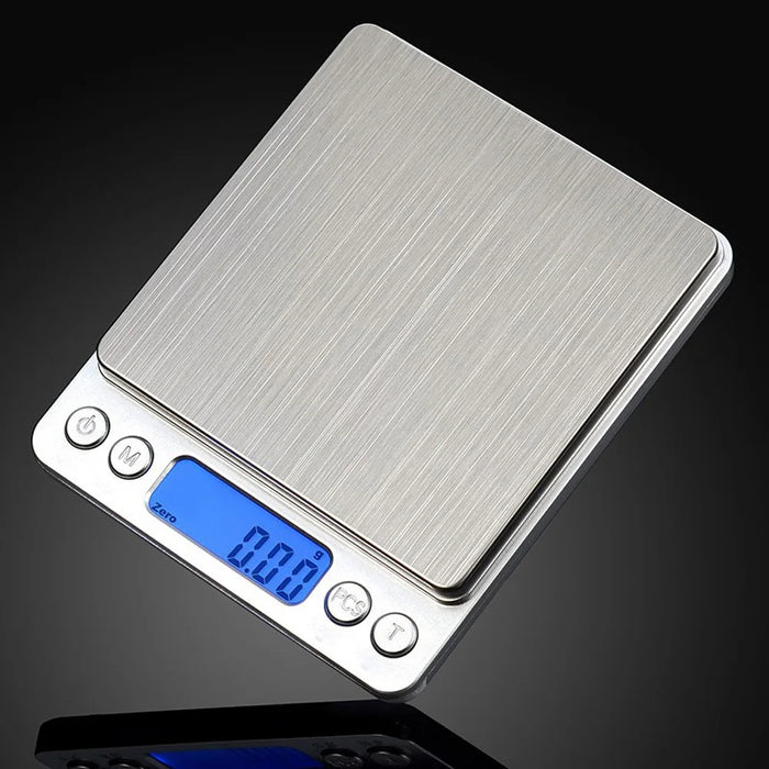 Digital Kitchen Scale Small Jewelry Scale Digital Weighing Scale Food Precision LCD Jewelry Scale Electronic Weight 500g-2kg