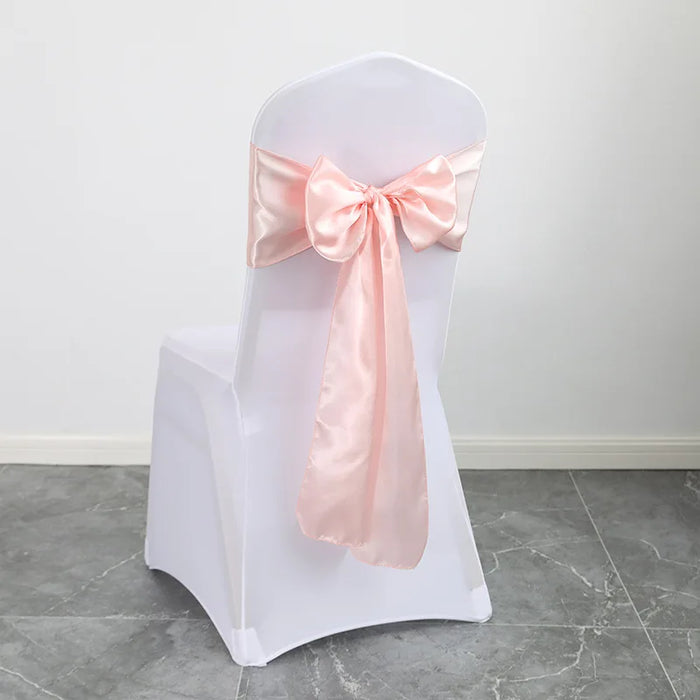 h these exquisite satin chair sashes in elegant sage green. Ideal for weddings, banquets, and parties, this pack of 10 luxurious