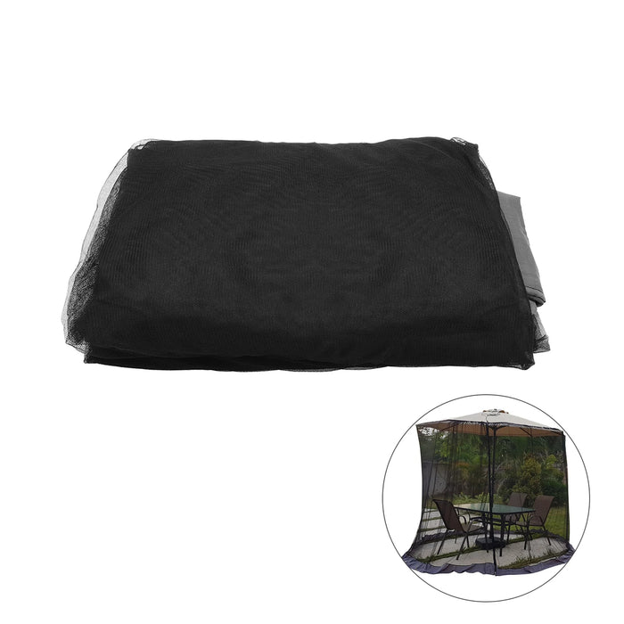 Umbrella Mosquito Net Round Hanging Patio Umbrella Net For Bed Door Canopy Mosquito Control Netting For Camping Garden Yard Ten