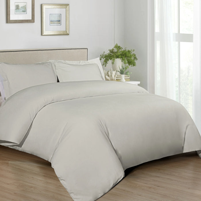 Ntbay 3-Piece Ultra Soft and Cozy Microfiber Duvet Cover Set (Not Include Comforter and pillow)