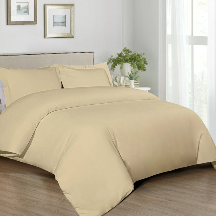 Ntbay 3-Piece Ultra Soft and Cozy Microfiber Duvet Cover Set (Not Include Comforter and pillow)