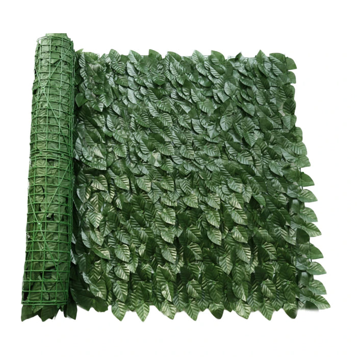 Artificial Privacy Fence Screen Faux Ivy Leaf Hedges Fence Panels Garden Decor