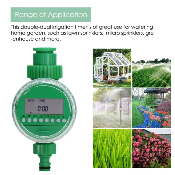 Garden Water Timer Digital Programmable Controller Automatic Mannual 1PC Tap Hose Sprinkler Outdoor Irrigation Timing  System