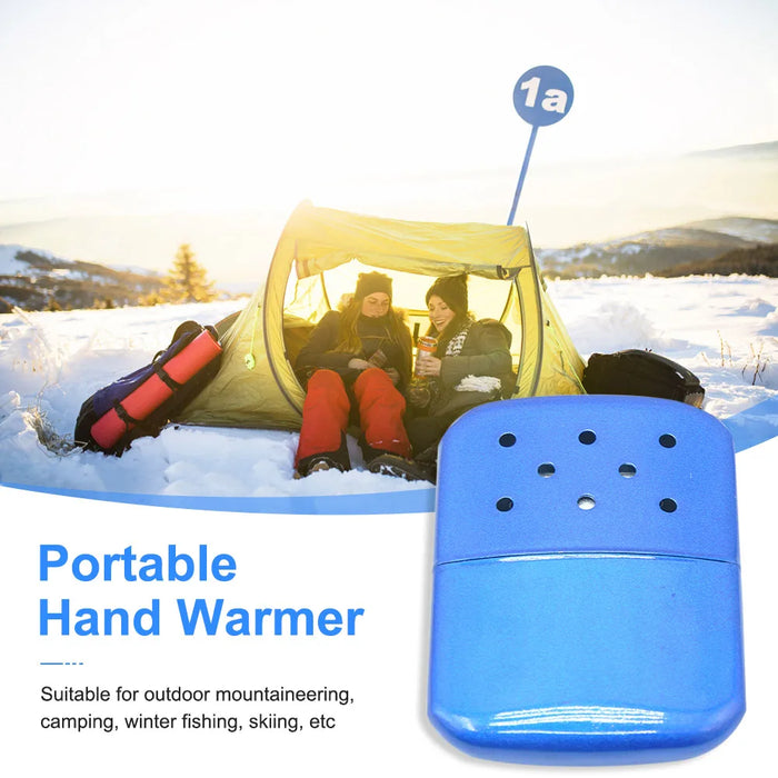 Liquid Fuel Hand Warmer Reusable Furnace Metal Alloy Winter Heater Portable Mini Warmer For Outdoor Hunting Camping Catalytic