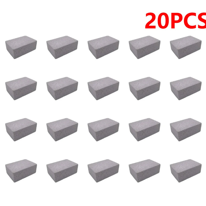 1-20PCS BBQ Grill Cleaning Brush Brick Block Barbecue Cleaning Stone Pumice Brick For Barbecue Rack Outdoor Kitchen BBQ Tools