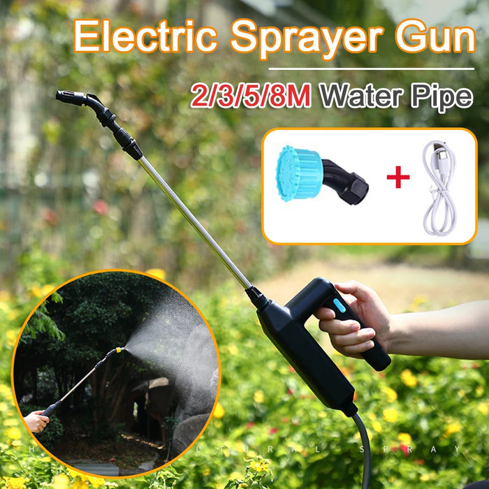 Electric Sprayer Gun Garden Automatic Atomization USB Plant Sprayer Bottle High Pressure Sprinkler Watering Garden Irrigation