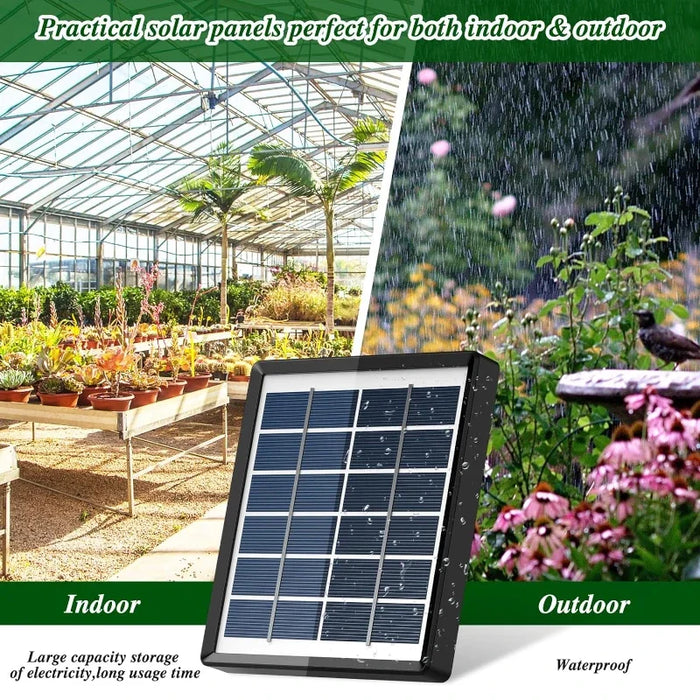 2024 Latest Drip Irrigation Kit for Potted Plants Solar System for Garden Supported Automatic Watering System