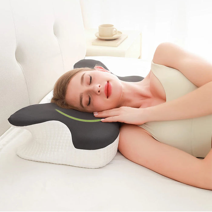 Ergonomic Slow Rebound Memory Foam Pillow Comfortable Butterfly Memory Neck Pillow Neck Protection Memory Foam Bedding Pillow