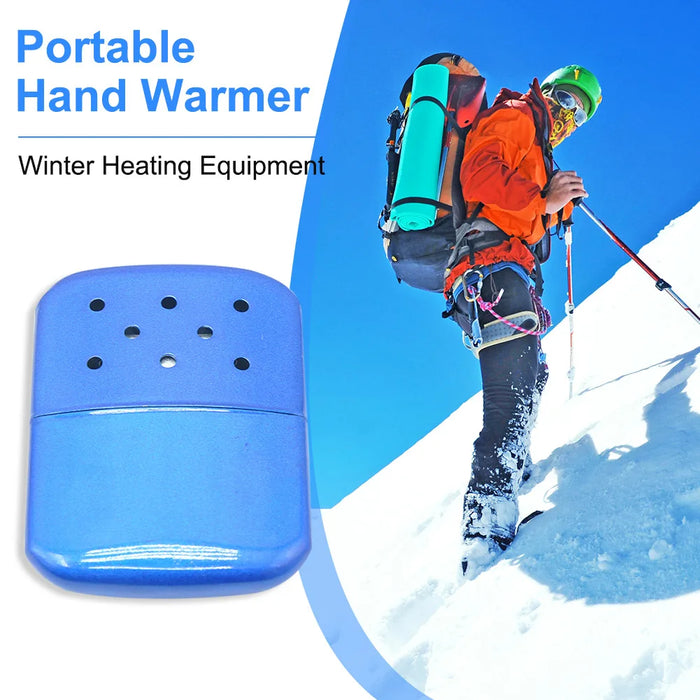 Liquid Fuel Hand Warmer Reusable Furnace Metal Alloy Winter Heater Portable Mini Warmer For Outdoor Hunting Camping Catalytic