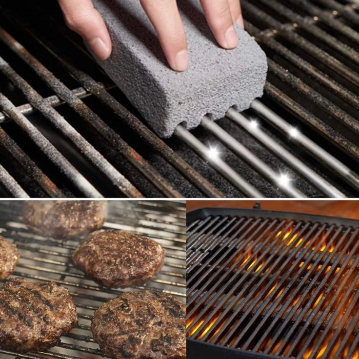 1-20PCS BBQ Grill Cleaning Brush Brick Block Barbecue Cleaning Stone Pumice Brick For Barbecue Rack Outdoor Kitchen BBQ Tools