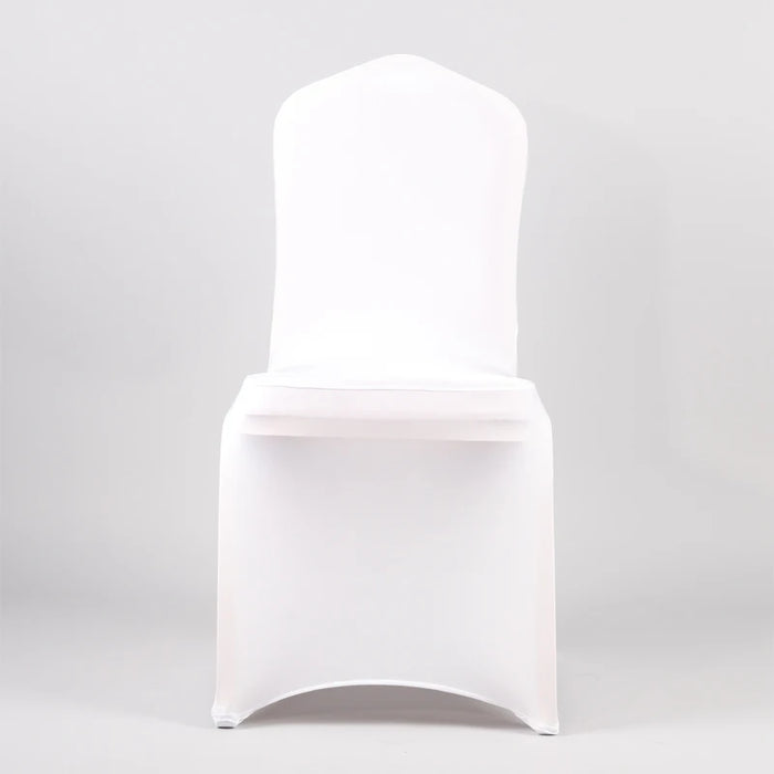 White Wedding Chair Cover 50/100pcs