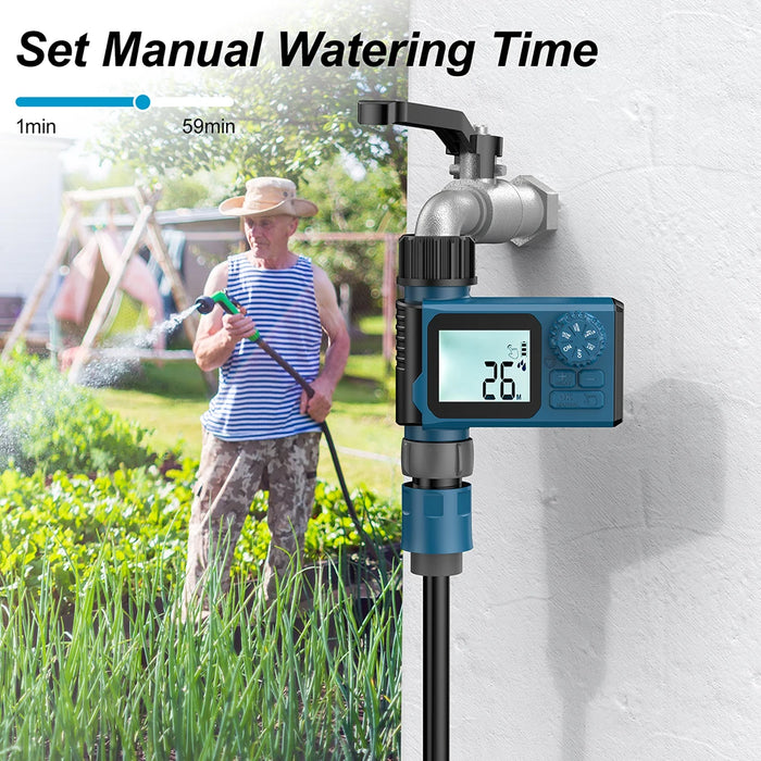 Automatic Sprinkler Timer Intelligent Irrigation Programmer Equipment Waterproof Digital Irrigation Timer for Lawns Yard