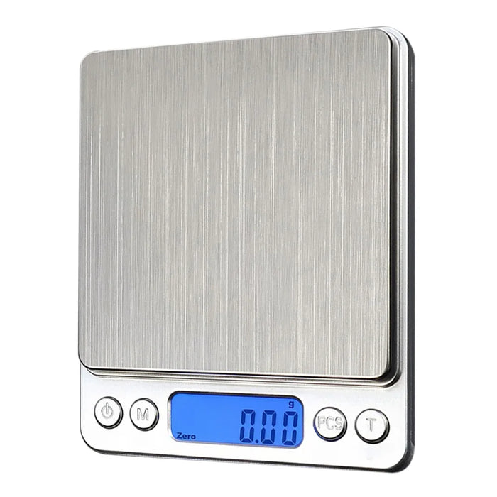 Digital Kitchen Scale Small Jewelry Scale Digital Weighing Scale Food Precision LCD Jewelry Scale Electronic Weight 500g-2kg