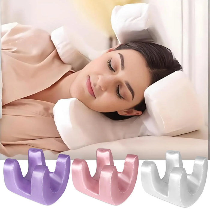 Face Pillow for Wrinkles Memory Foam Pillow Beauty Sleep Pillows Soft Anti-cervical Spine Resilience Wrinkles-aging Pillow