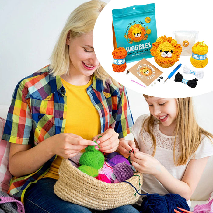 Beginners Crochet Kit with Step-by-Step Video Tutorials Crochet Kit with Crochet Yarn Learn How To Crochet Starter Kit